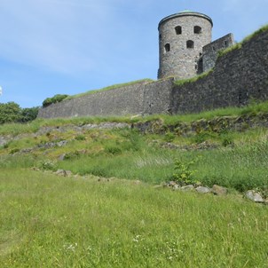 Ett av fästningens torn