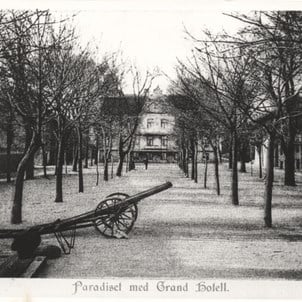 Paradisparken i början av 1900-talet