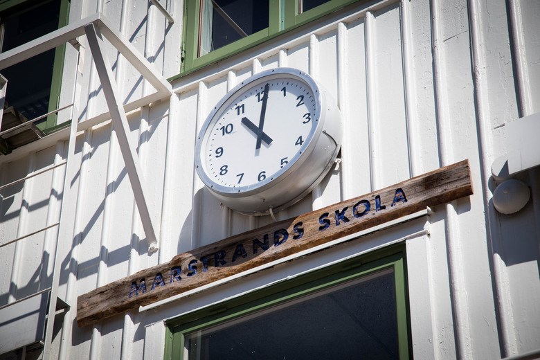 Marstrands skola klocka