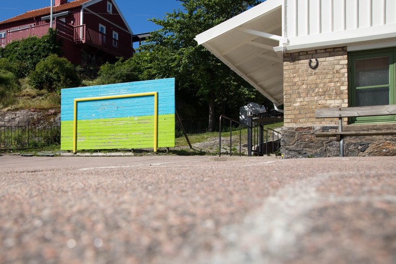 Marstrands skola skolgård